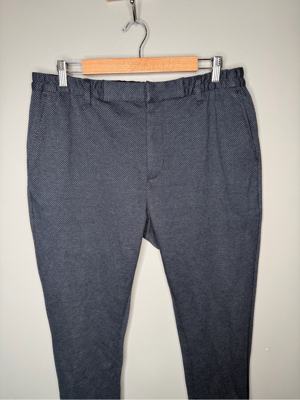 Civil Society Slim Fit Pin Dot Knit Pant - Navy - Picture 4 of 10